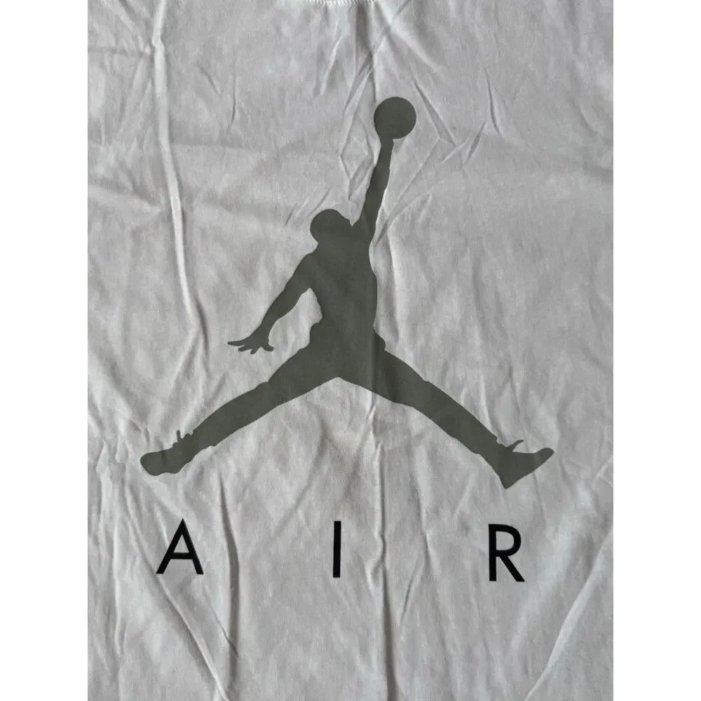 NikeAir Jordan T-Shirt Men's XXL Red White Huge Jumpman Logo Short Sleeve NWT
